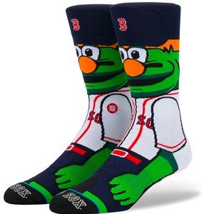 NWT STANCE Boston Red Sox Mascot Crew Socks